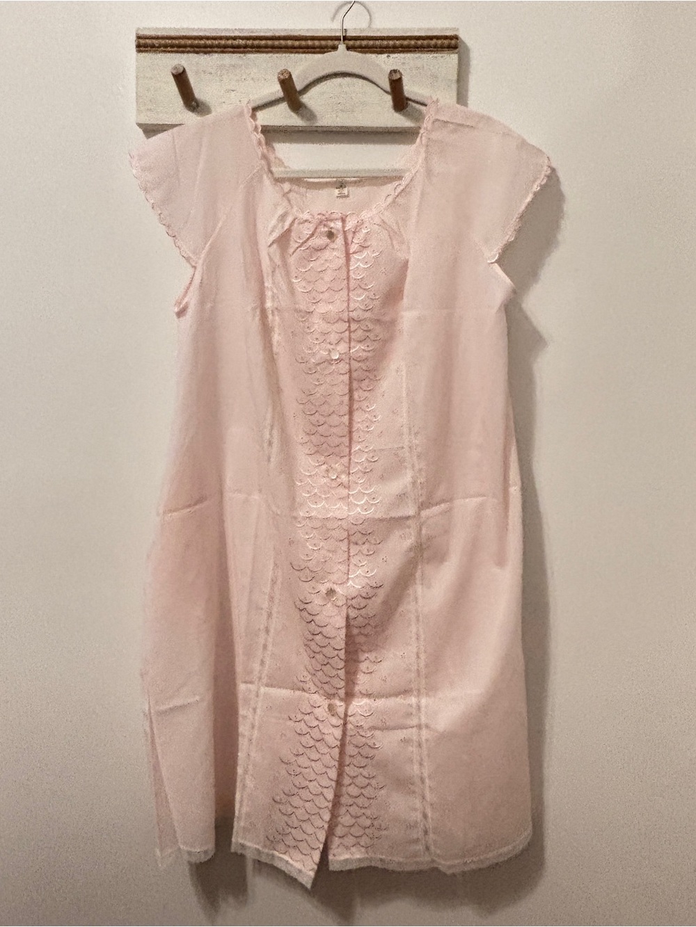 Vintage Schrank Pale Pink Nightgown